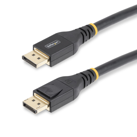 StarTech.com 7.6m (25ft) Active DisplayPort 1.4 Cable, DP8K DisplayPort Cable w/HBR3, HDR10, MST, DSC 1.2, HDCP 2.2, 8K 60Hz, 4K
