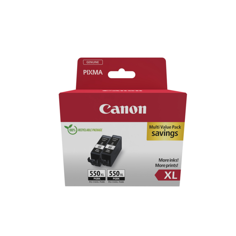 Canon 6431B010 ink cartridge 2 pc(s) Original Black