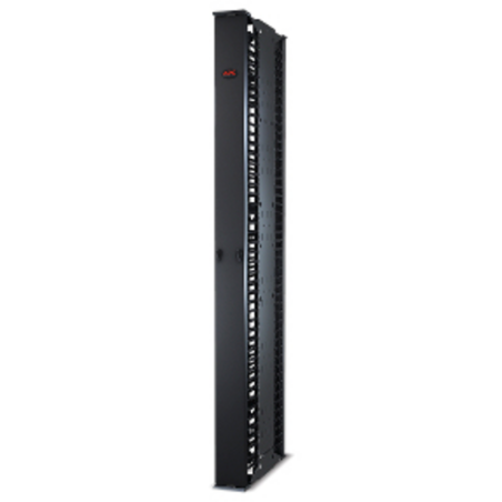 APC Performance,Vertical Cable Manager for 2 & 4 Post Racks, 84"H x 6"W, Double-Sided with Doors