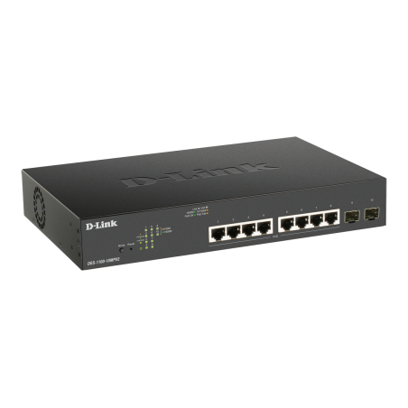 D-Link 10-Port PoE+ Gigabit Smart Managed Switch