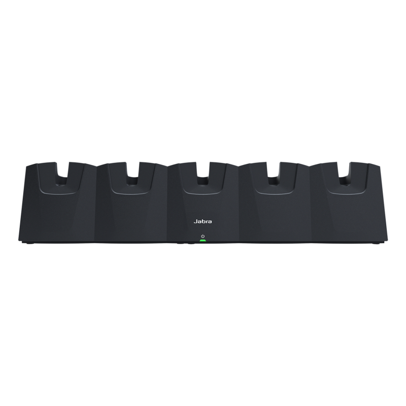 Jabra Perform Charging Stand, 5-Bay, (UK Charger)