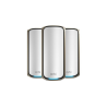 NETGEAR Orbi 970 Series Quad-Band WiFi 7, 3-Pack Quad-band (2.4 GHz / 5 GHz-1 / 5 GHz-2 / 6 GHz) Wi-Fi 6 (802.11ax) Grey Interna