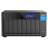 QNAP TVS-H874T-I9-64G NAS/storage server Tower Intel® Core™ i9 64 GB DDR4 0 TB QNAP QTS Black