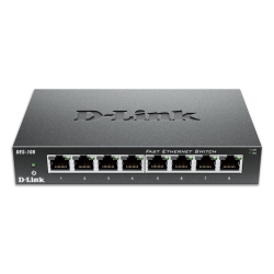 D-Link 8-Port Fast Ethernet Unmanaged Desktop Switch