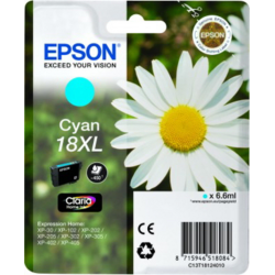 Epson Daisy Singlepack Cyan 18XL Claria Home Ink