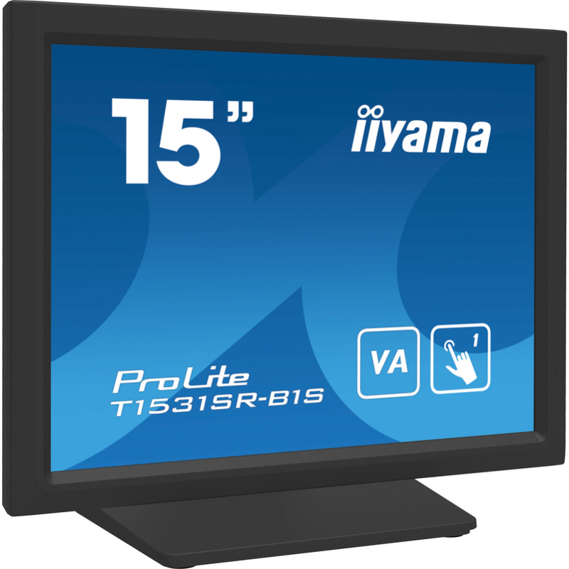 iiyama 15” Touchscreen with 5-wire Resistive Touch Technology
