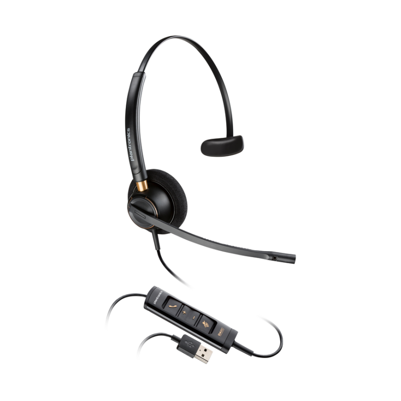 Poly EncorePro 515 Monoaural with USB-A Headset