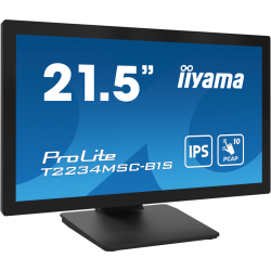 iiyama ProLite 22" Full HD 10pt touchscreen featuring IPS panel technology, touch through glass function and anti fingerprint co