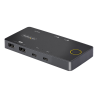 StarTech.com 2-Port USB-C KVM Switch, Single-4K 60Hz HDMI Monitor, Dual-100W Power Delivery Pass-through Ports, Bus Powered, USB