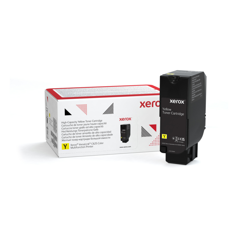 Xerox Genuine ® VersaLink® C625 Color Multifunction Printer Yellow High capacity Toner Cartridge (16000 Pages) - 006R04639