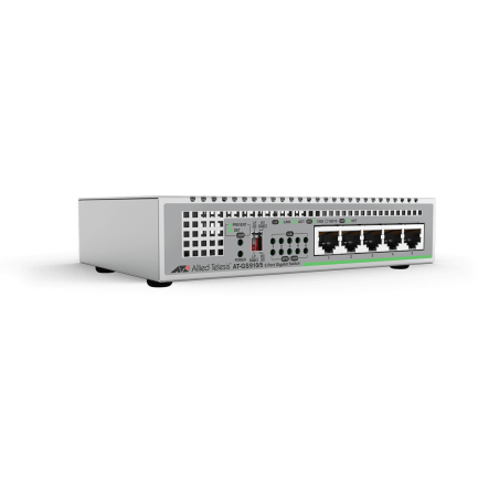 Allied Telesis AT-GS910/5-30 network switch Unmanaged Gigabit Ethernet (10/100/1000) 1U Grey