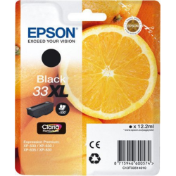 Epson Oranges 33XL K ink cartridge 1 pc(s) Original High (XL) Yield Black