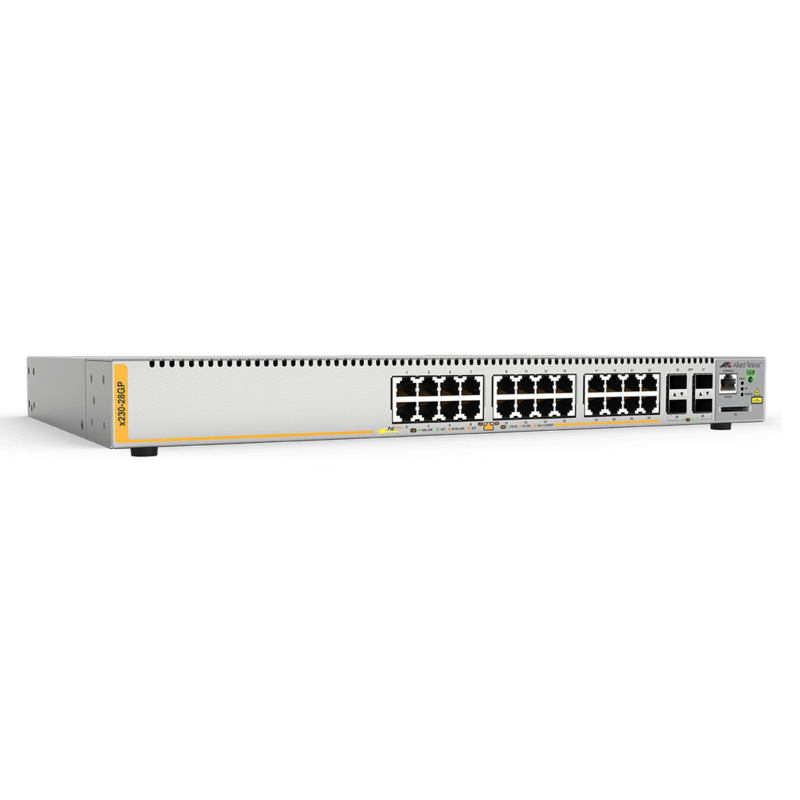 Allied Telesis x230-28GP Managed L3 Gigabit Ethernet (10/100/1000) Power over Ethernet (PoE) 1U Grey