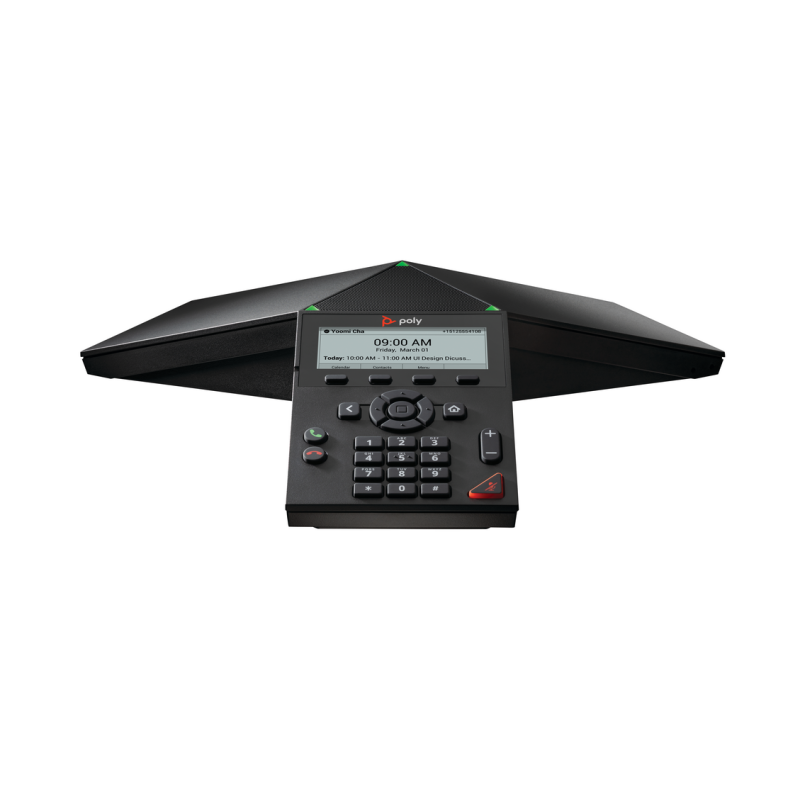 Poly Trio 8300 IP Conference Phone and PoE-enabled