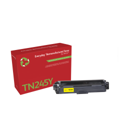 Everyday™ Yellow Remanufactured Toner by Xerox compatible with Brother TN245Y, High capacity