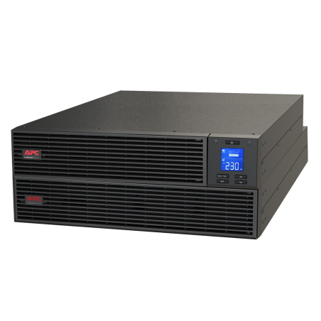 APC Easy UPS On-Line, 10kVA/10kW, Rackmount 4U, 230V, Hard wire 3-wire(1P+N+E) outlet, Intelligent Card Slot, LCD, W/O rail kit