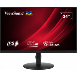 Viewsonic VG2408A-MHD computer monitor 61 cm (24") 1920 x 1080 pixels Full HD LED Black