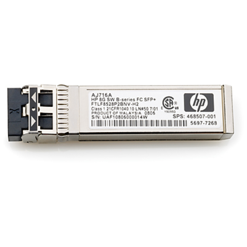 HP MSA 2040 1Gb Short Wave iSCSI SFP+ 4-Pack Transceiver network transceiver module