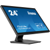 iiyama ProLite 23.8” 10pt Optical Bonded PCAP touchscreen monitor with IPS panel technology, edge-to-edge glass design, anti-fin