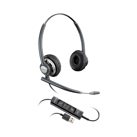 Poly EncorePro 725 USB-A Stereo Headset TAA