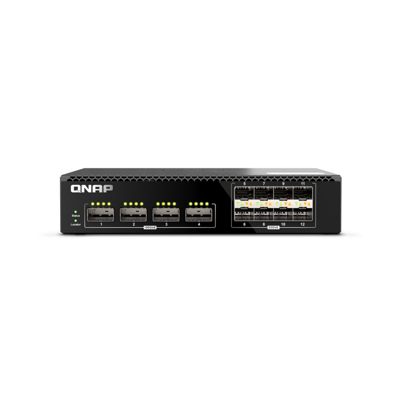 QNAP QSW-M7308R-4X network switch Managed L3 1U Black