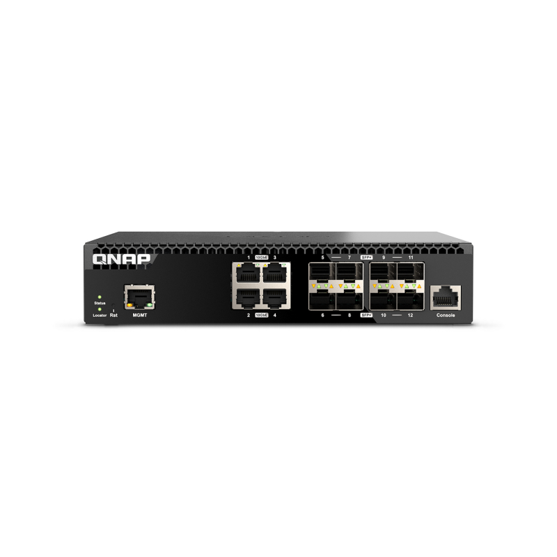 QNAP QSW-M3212R-8S4T network switch Managed 10G Ethernet (100/1000/10000) 1U