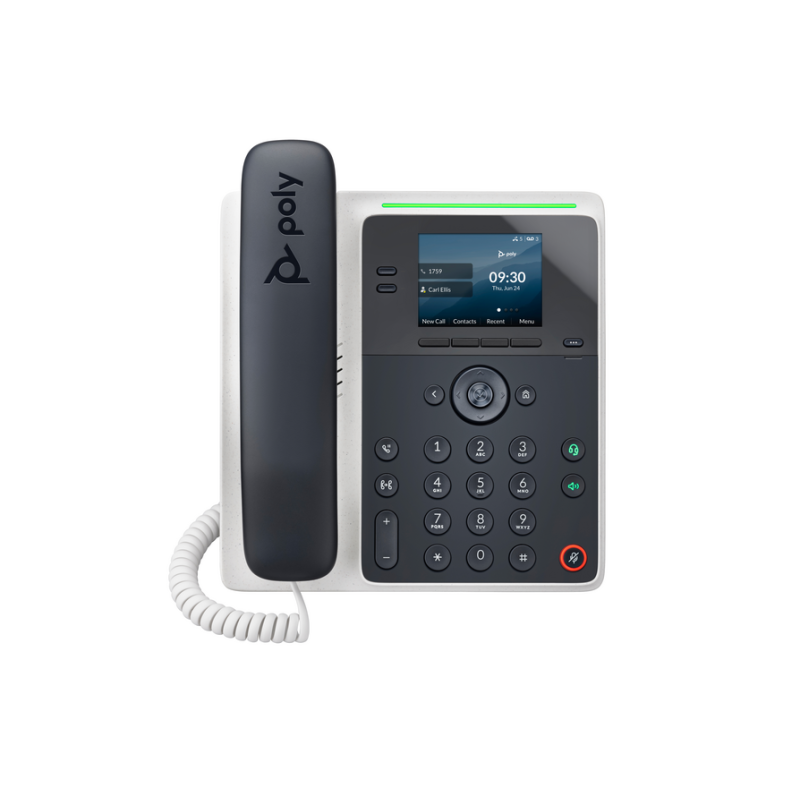 Poly Edge E100 IP Phone and PoE-enabled