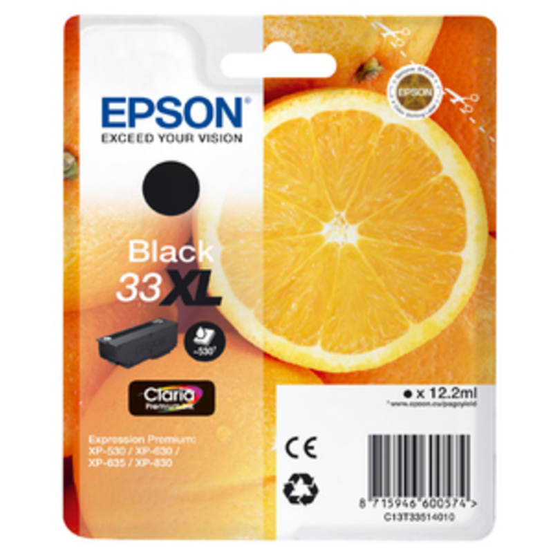 Epson Oranges C13T33514010 ink cartridge 1 pc(s) Original Black