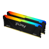 Kingston Technology FURY Beast 32GB 3733MT/s DDR4 CL19 DIMM (Kit of 2) 1Gx8 RGB