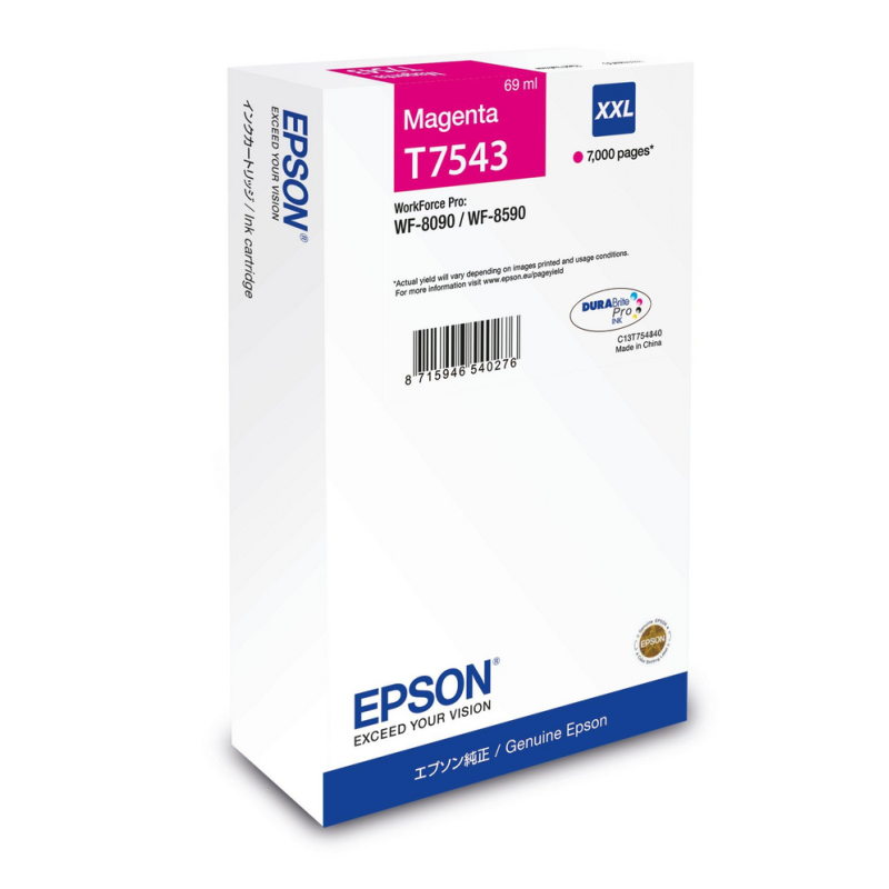 Epson WF-8090 / WF-8590 Ink Cartridge XXL Magenta
