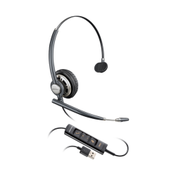 Poly EncorePro 715 USB-A Monoaural Headset TAA