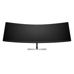 HP E45c G5 DQHD Curved Monitor