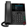 Poly VVX 350 6-Line IP Phone and PoE-enabled GSA/TAA