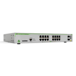Allied Telesis AT-GS970M/18PS-30 network switch Managed L3 Gigabit Ethernet (10/100/1000) Power over Ethernet (PoE) Grey