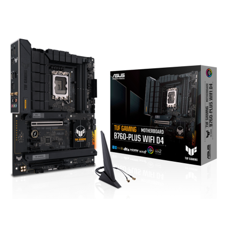 ASUS TUF GAMING B760-PLUS WIFI D4 Intel B760 LGA 1700 ATX