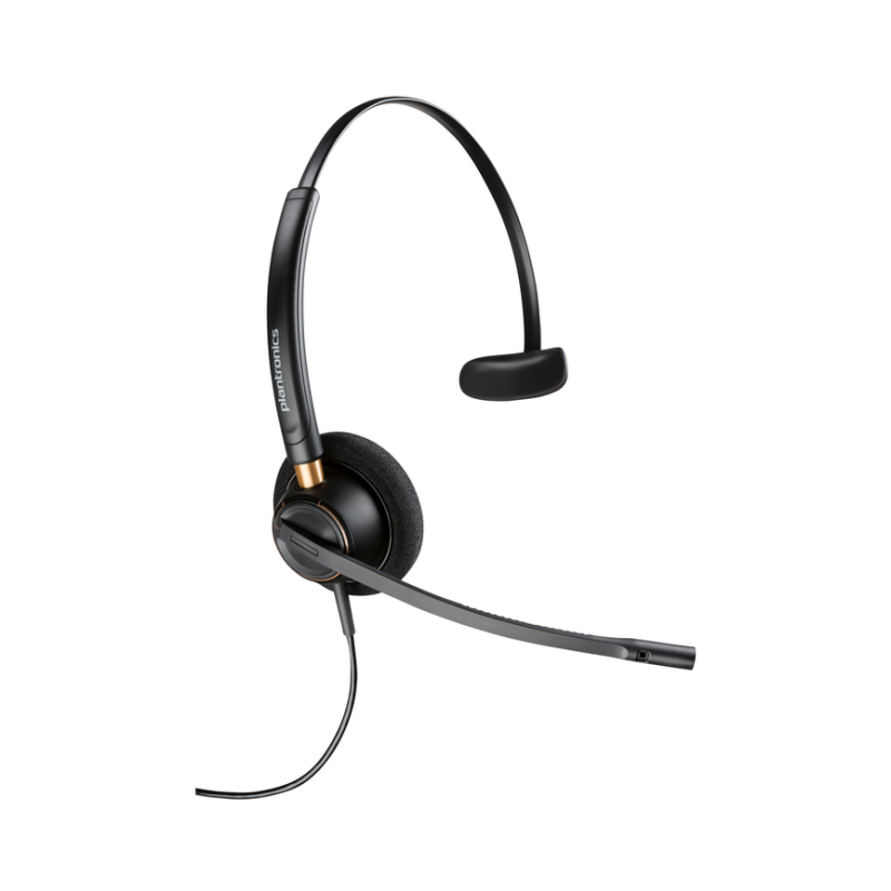 Poly EncorePro 510 Monaural Headset +Quick Disconnect