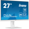 iiyama ProLite 27” QHD IPS technology panel with USB hub and 100Hz refresh rate and 150mm height adjustable stand