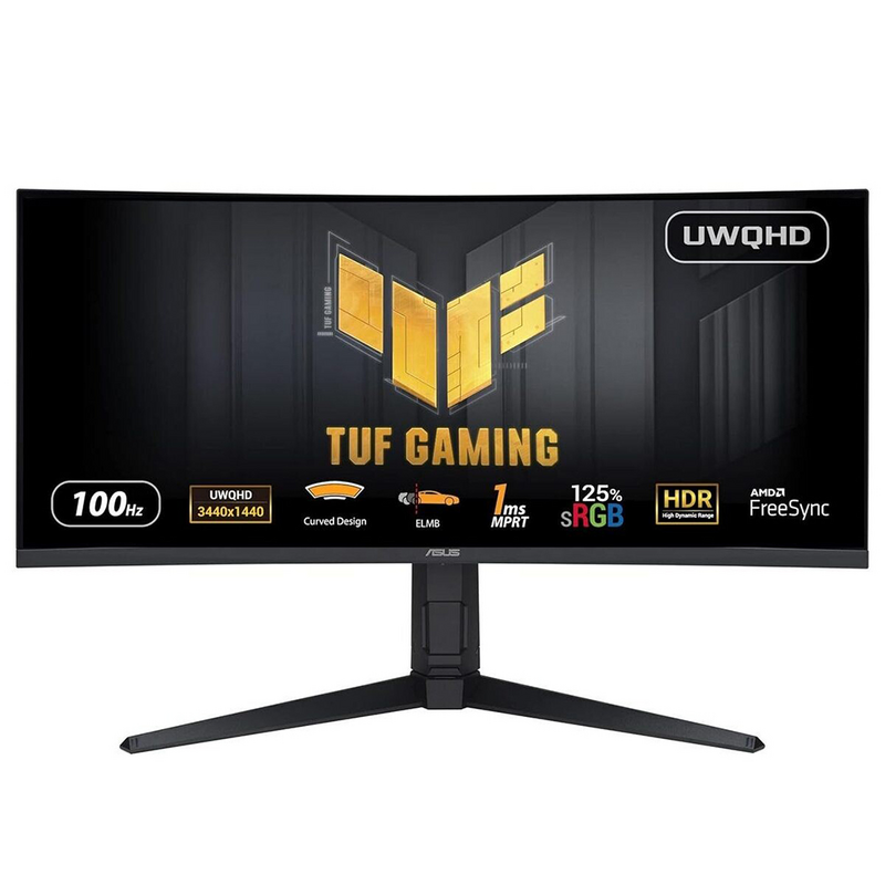 ASUS TUF Gaming VG34VQEL1A computer monitor 86.4 cm (34") 3440 x 1440 pixels LED Black