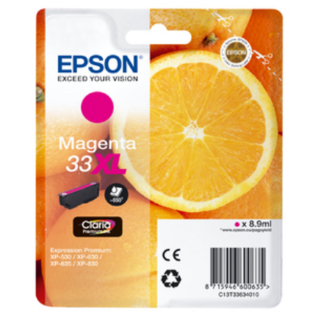 Epson Oranges C13T33634010 ink cartridge 1 pc(s) Original Magenta