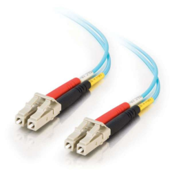 Origin Storage 85550 InfiniBand/fibre optic cable 2 m LC OFNR Aqua colour