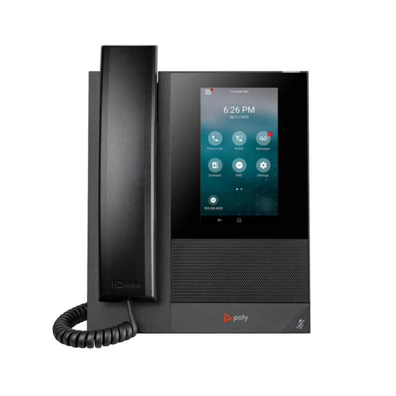 Poly CCX 400 Business Media Phone with Open SIP and PoE-enabled