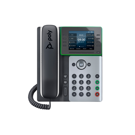 Poly Edge E350 IP Phone and PoE-enabled