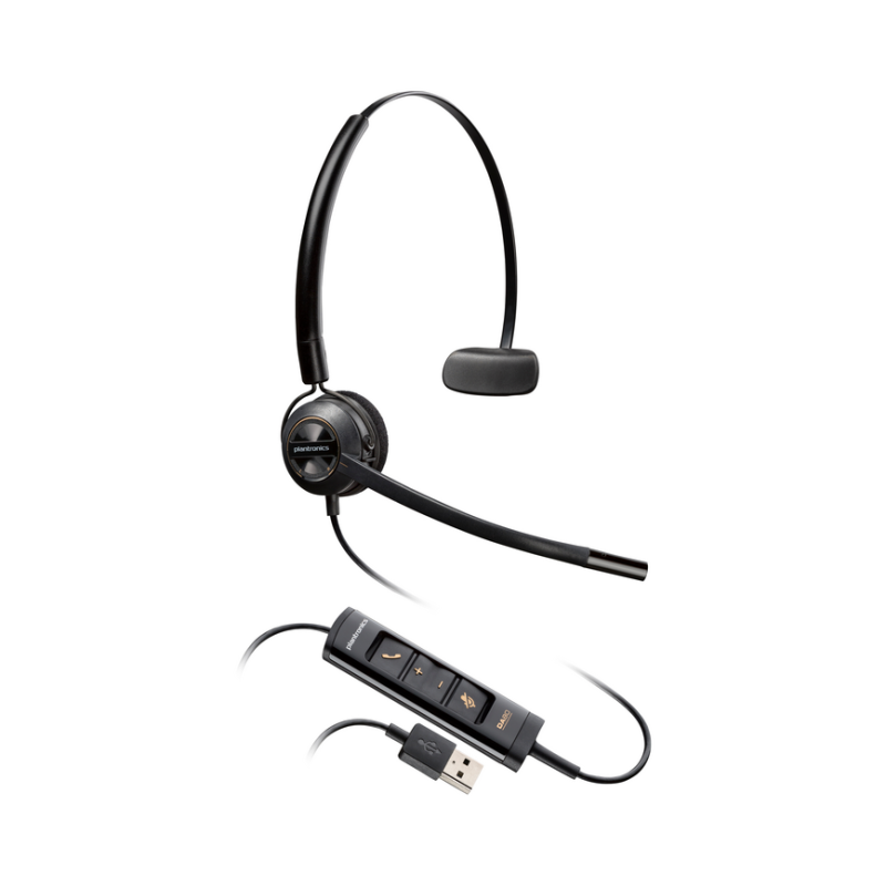Poly EncorePro 545 USB-A Convertible Headset