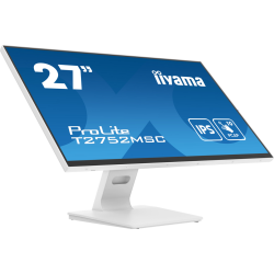 iiyama ProLite 27” Optical Bonded PCAP 10pt touchscreen monitor with IPS panel technology, edge-to-edge glass design and anti-fi