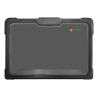 Techair TACHS005 Protective Hard Shell case for Lenovo 100e/100w 3rd Gen Chromebook (2-in-1), 11.6 black/clear