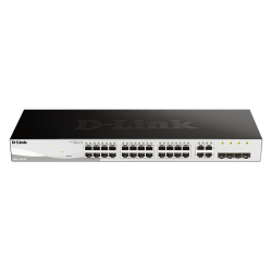 D-Link 28-Port Gigabit Smart Managed Switch including 4 Combo Ports