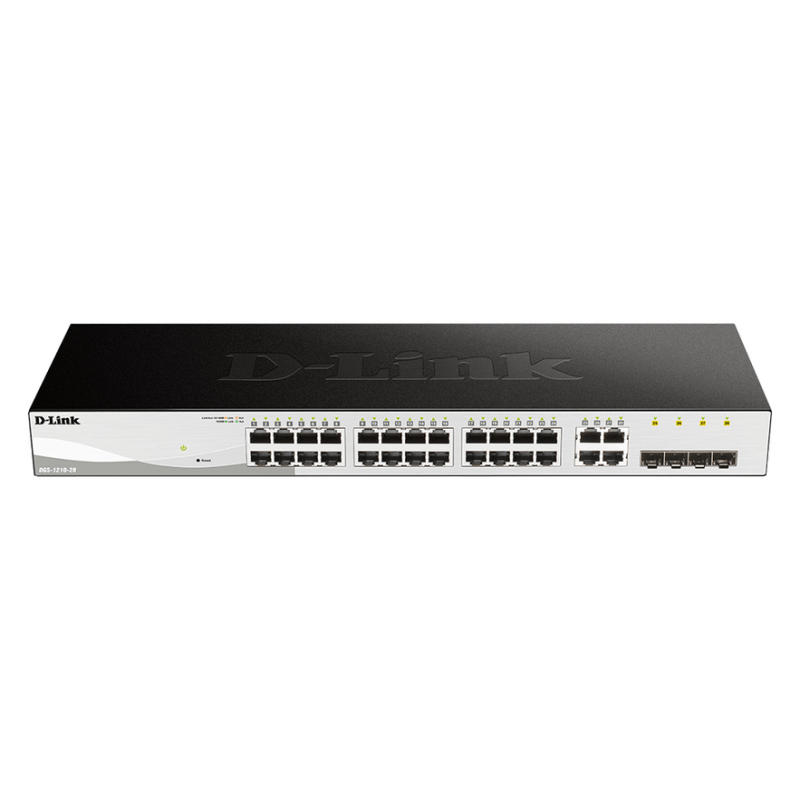 D-Link 28-Port Gigabit Smart Managed Switch including 4 Combo Ports