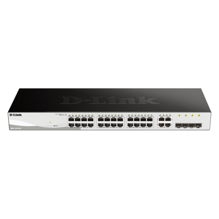 D-Link 28-Port Gigabit Smart Managed Switch including 4 Combo Ports