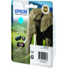 Epson Elephant Singlepack Cyan 24XL Claria Photo HD Ink