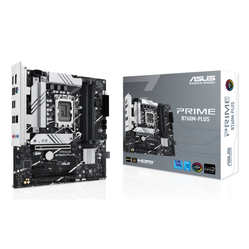 ASUS PRIME B760M-PLUS Intel B760 LGA 1700 micro ATX